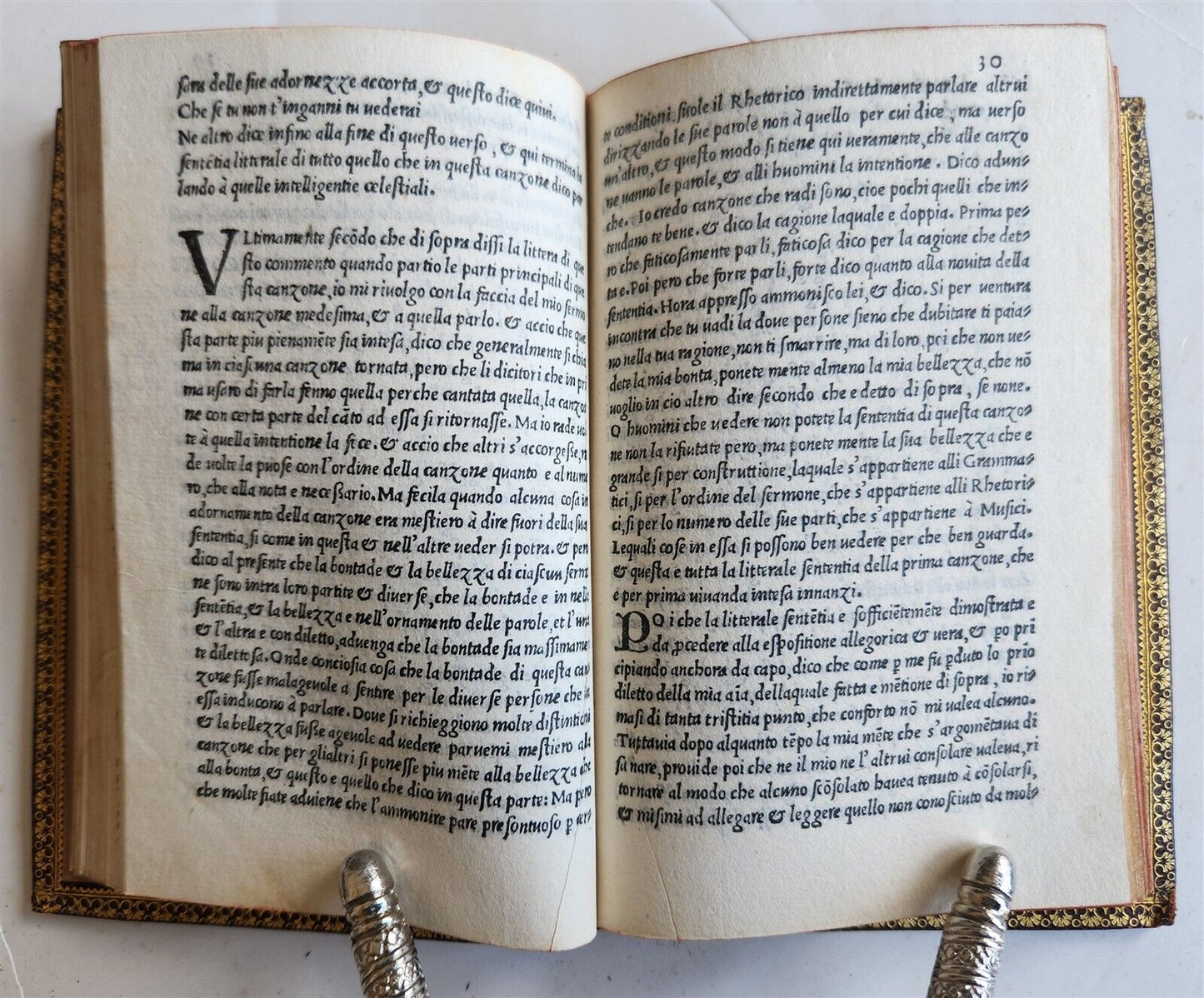 1531 DANTE ALIGHIERI POST-INCUNABULA L'Amoroso Convivio ANTIQUE in ITALIAN