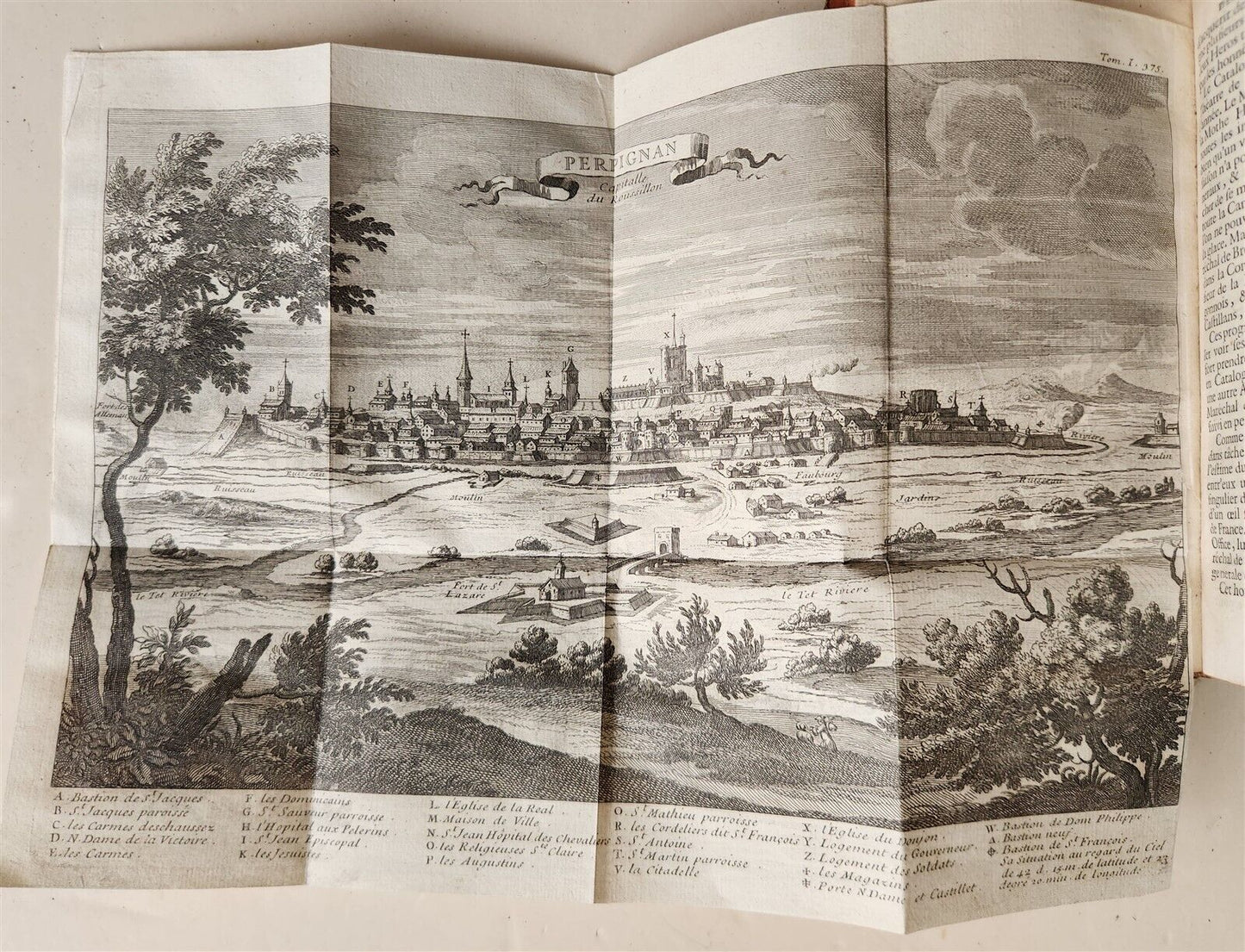 1715 L'ESPION DANS LES COURS des PRINCES CHRETIENS antique ILLUSTRATED in FRENCH