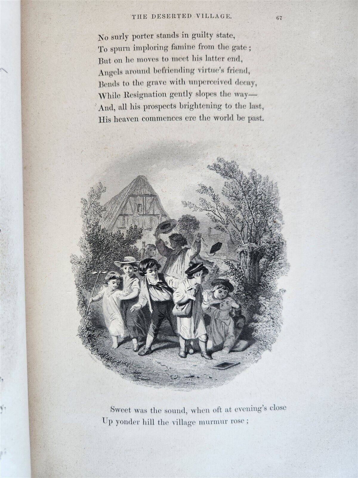 1859 ILLUSTRATED A GALLERY OF FAMOUS ENGLISH AND AMERICAN POETS antique