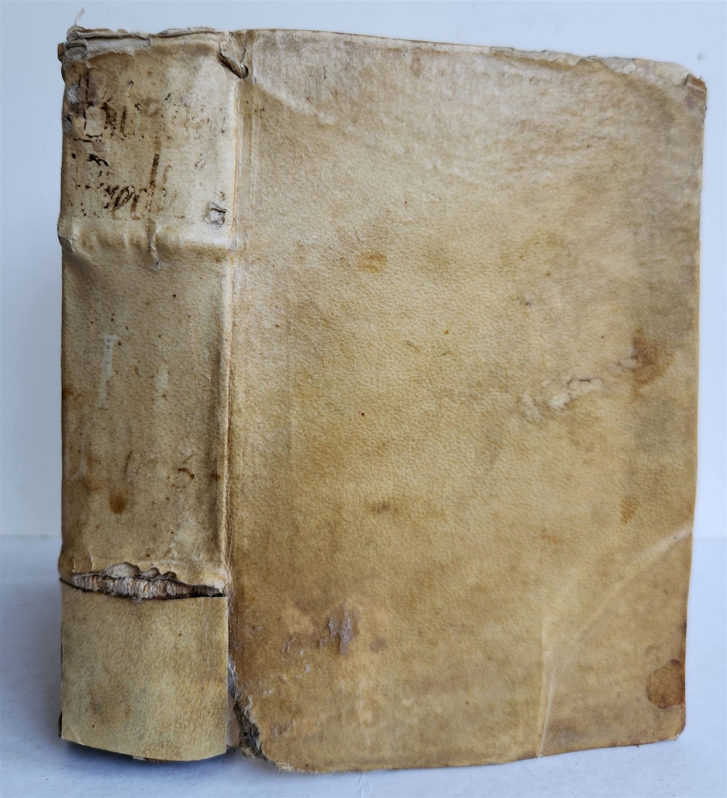 1581 SERMONS by MUSSO COPRNELIO antique 16th CENTURY vellum ILLUSTRATED scarce