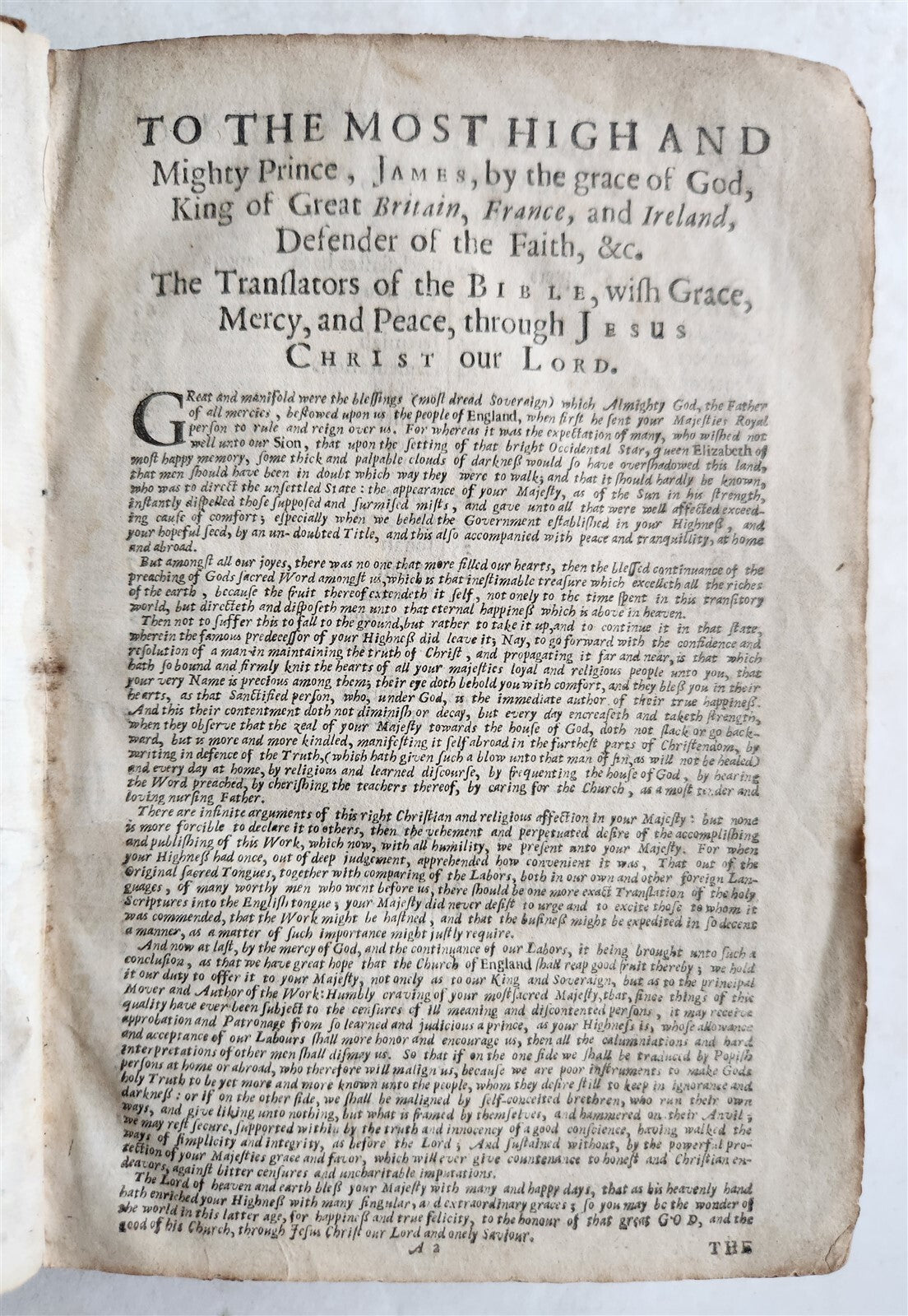 1660 BIBLE in ENGLISH OLD & NEW TESTAMENT by Henry Hills & John Field antique