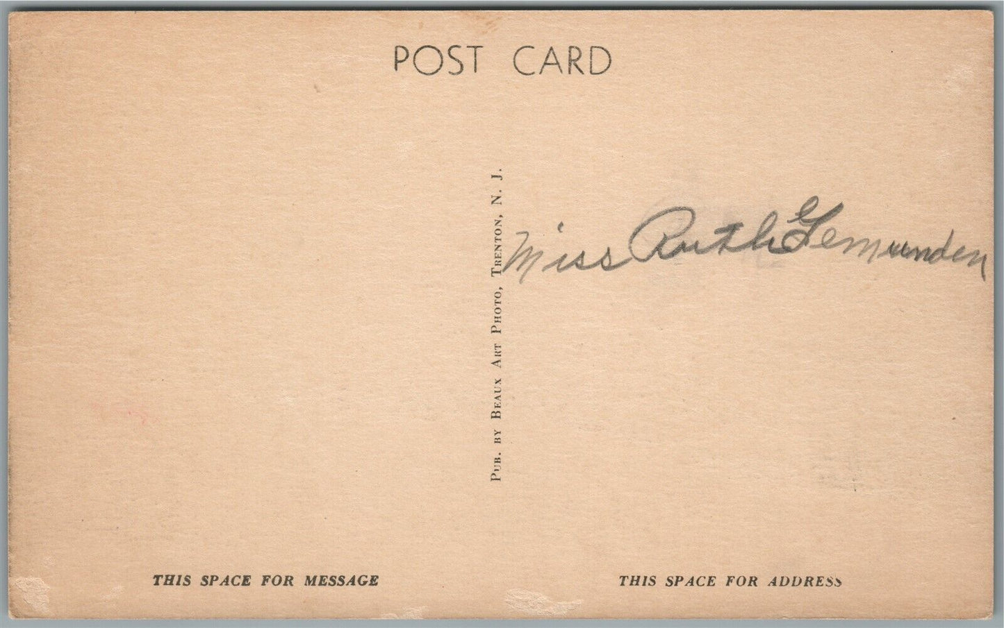 DOYLESTOWN PA PUBLIC SCHOOL ANTIQUE POSTCARD