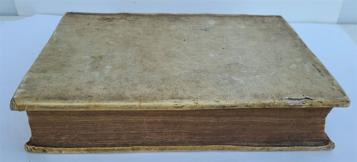 1690 Gerardus Vossius VELLUM FOLIO antique Clarorum Virorum ad eum Epistoae