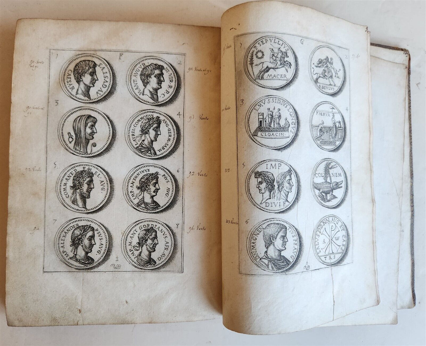 1579 NUMISMATICS Discours sur les Medallees et Graveures antique ILLUSTRATED