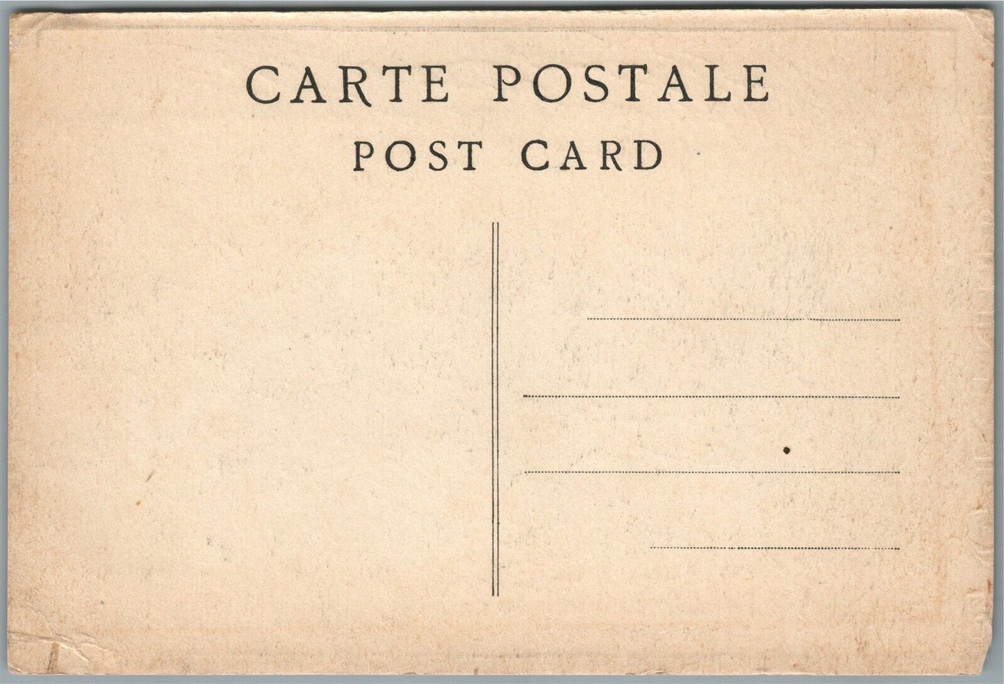 ANTI-AMERICAN FRENCH WWI ERA ANTIQUE POSTCARD