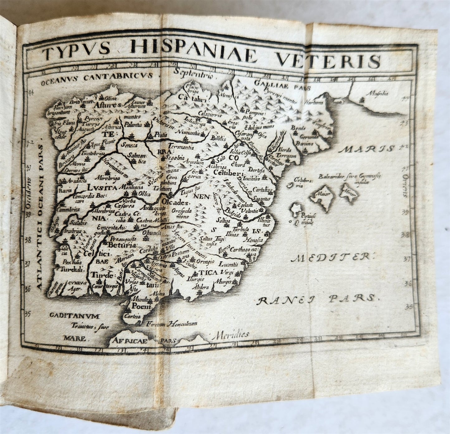 1660 JULIUS CAESAR antique ILLUSTRATED w/ MAPS