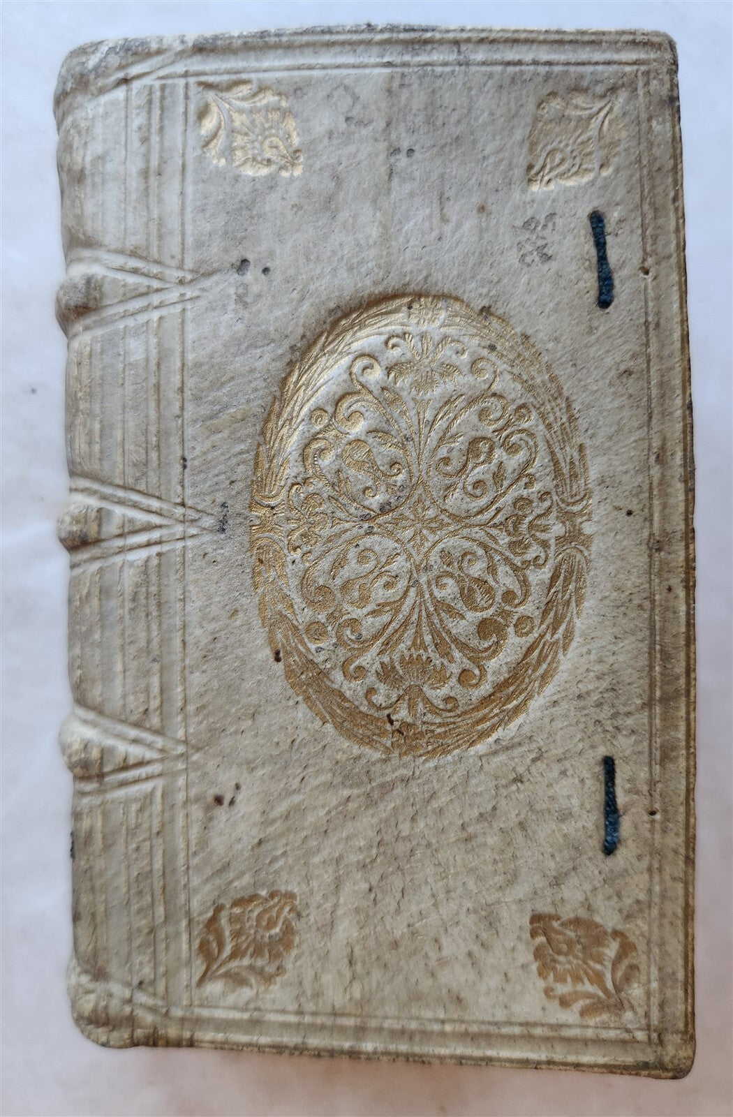 1646 SANCTAE INTENTIONES HAGIOPHILAE TRIBUS antique FABULOUS VELLUM BINDING