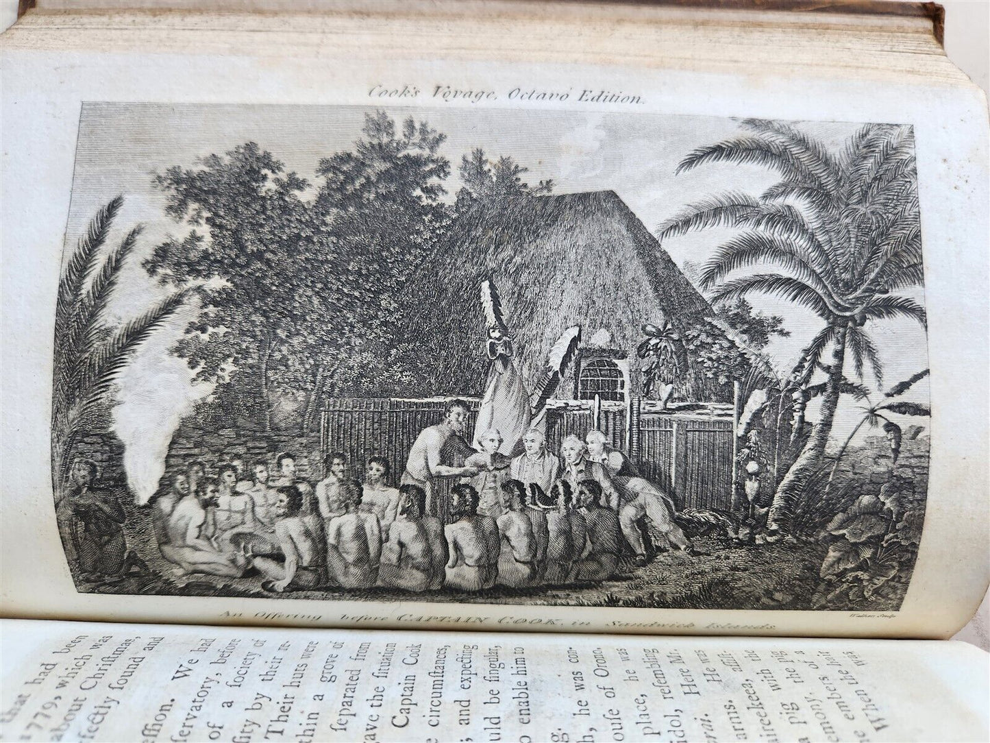 1785-86 VOYAGE of CAPTAIN COOK 4 vols ILLUSTRATED w/ 48 PLATES antique ENGLISH
