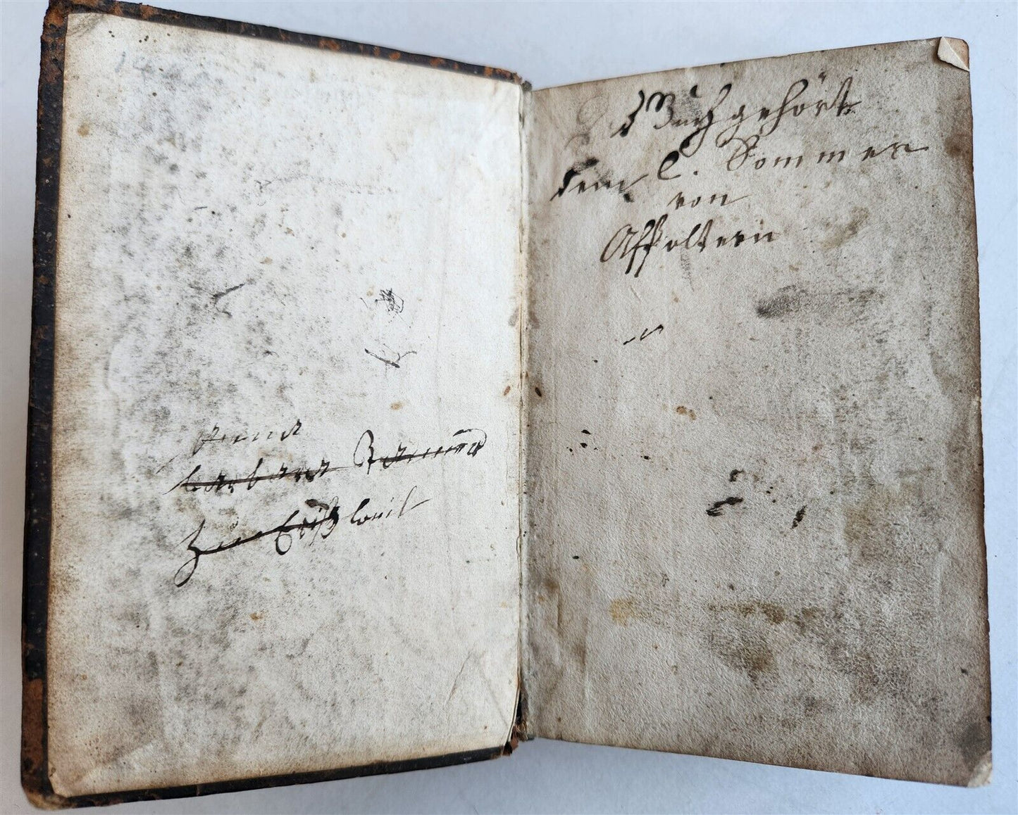 1746 DANGER of MANIFOLD TEMPTATIONS TO EVIL antique in GERMAN theology