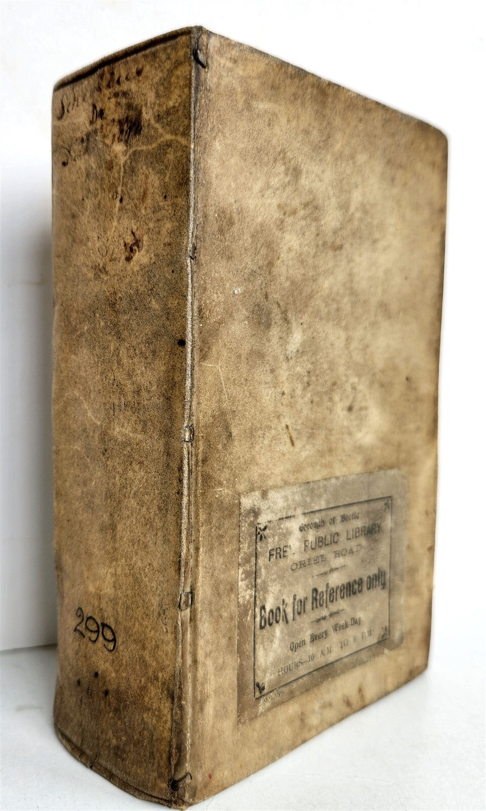 1728 MYTHOLOGY ILLUSTRATED GERMAN GODS ANTIQUE vellum bound