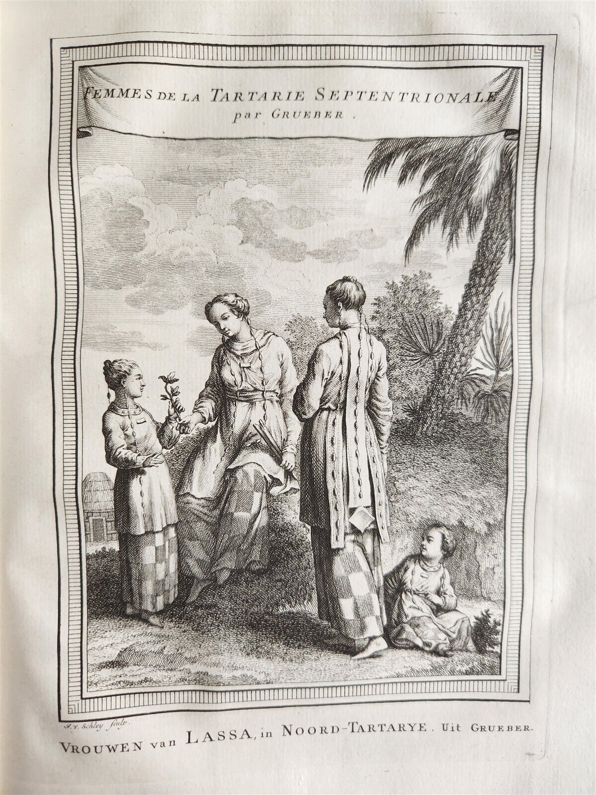 1749 TRAVELS TO CENTRAL ASIA & CHINA antique Histoire generale des voyages vol.9