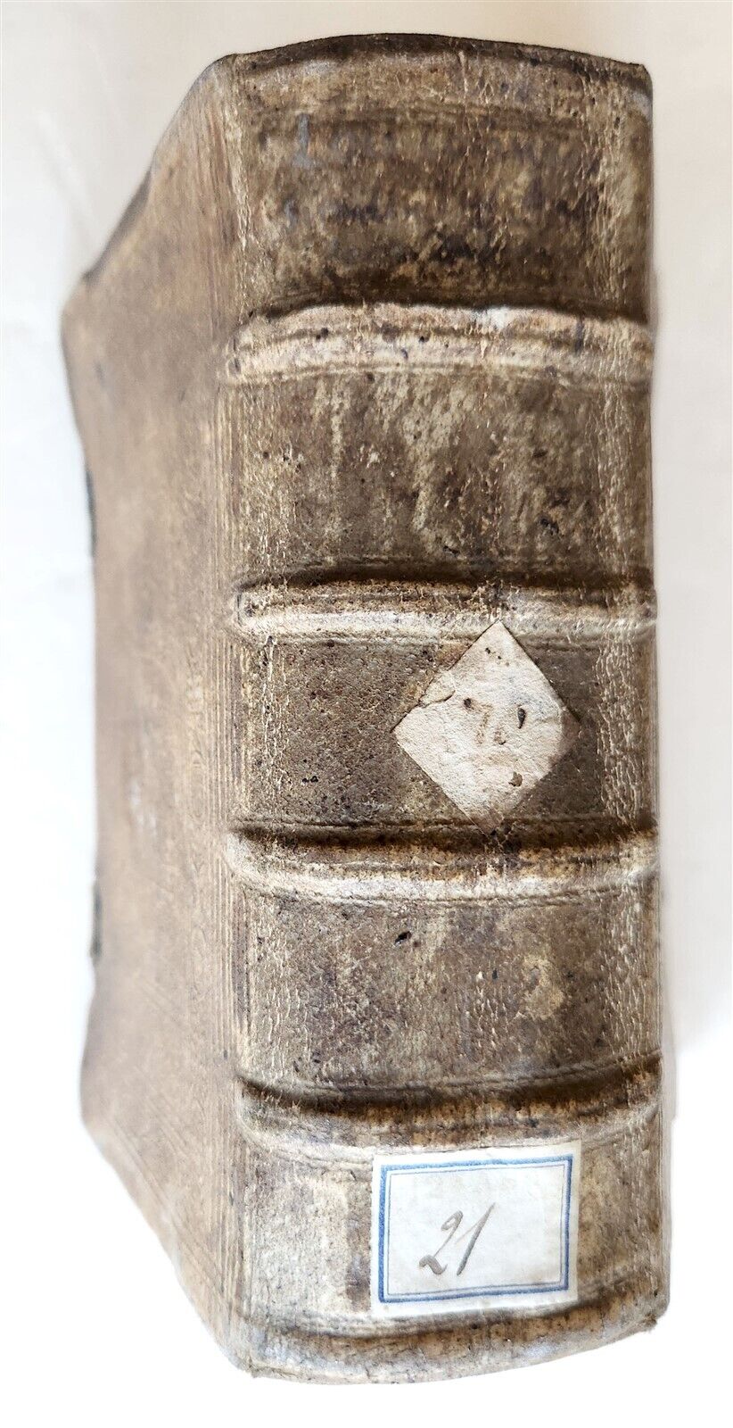 1582 Loci communes similium et dissimilium antique PIGSKIN BINDING 16th CENTURY