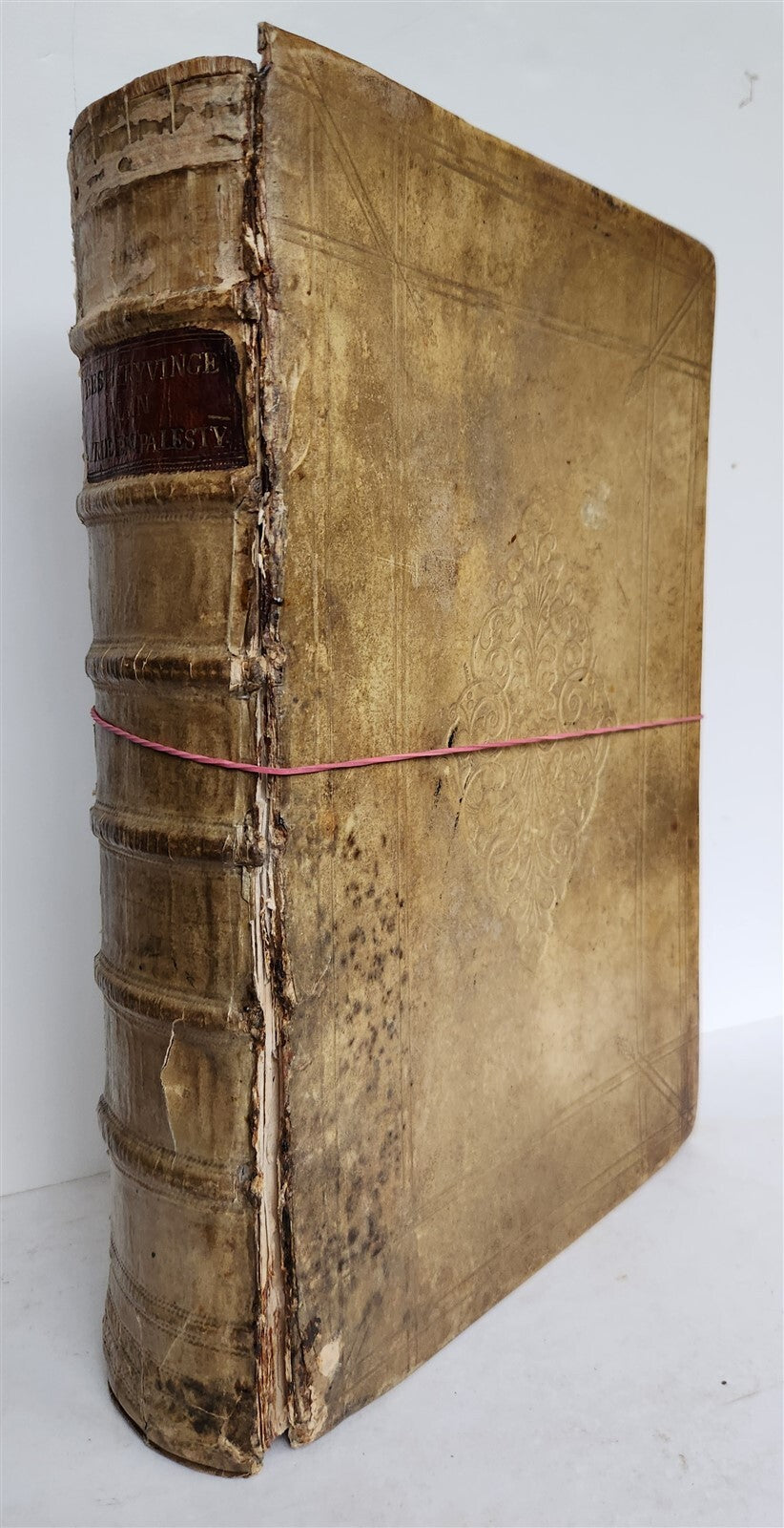 1677 TRAVELS to PALESTINE SYRIA & HOLY LAND antique FOLIO ILLUSTRATED w/ MAPS