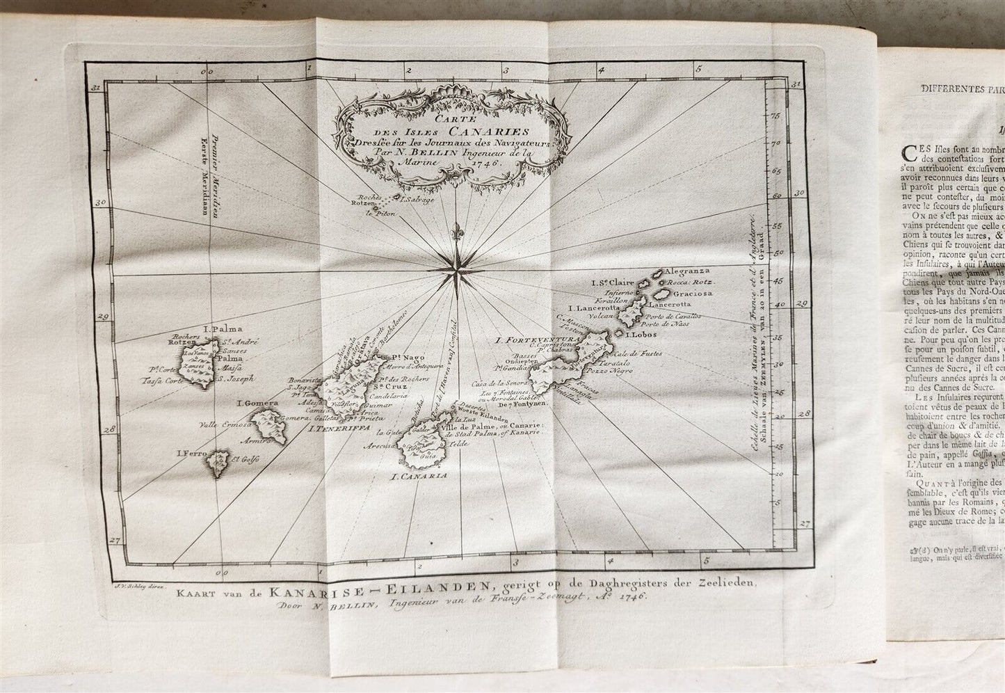 1747 TRAVELS TO AFRICA antique Histoire generale des voyages vol. 3 ILLUSTRATED