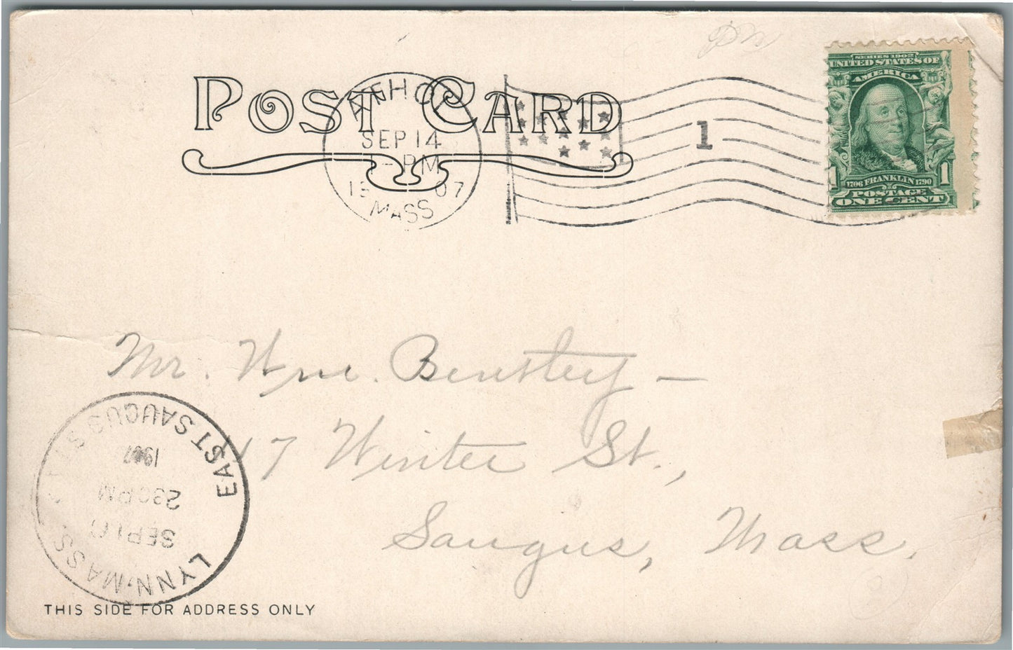 ATHOL MA RAILROAD STATION RAILWAY DEPOT ANTIQUE POSTCARD