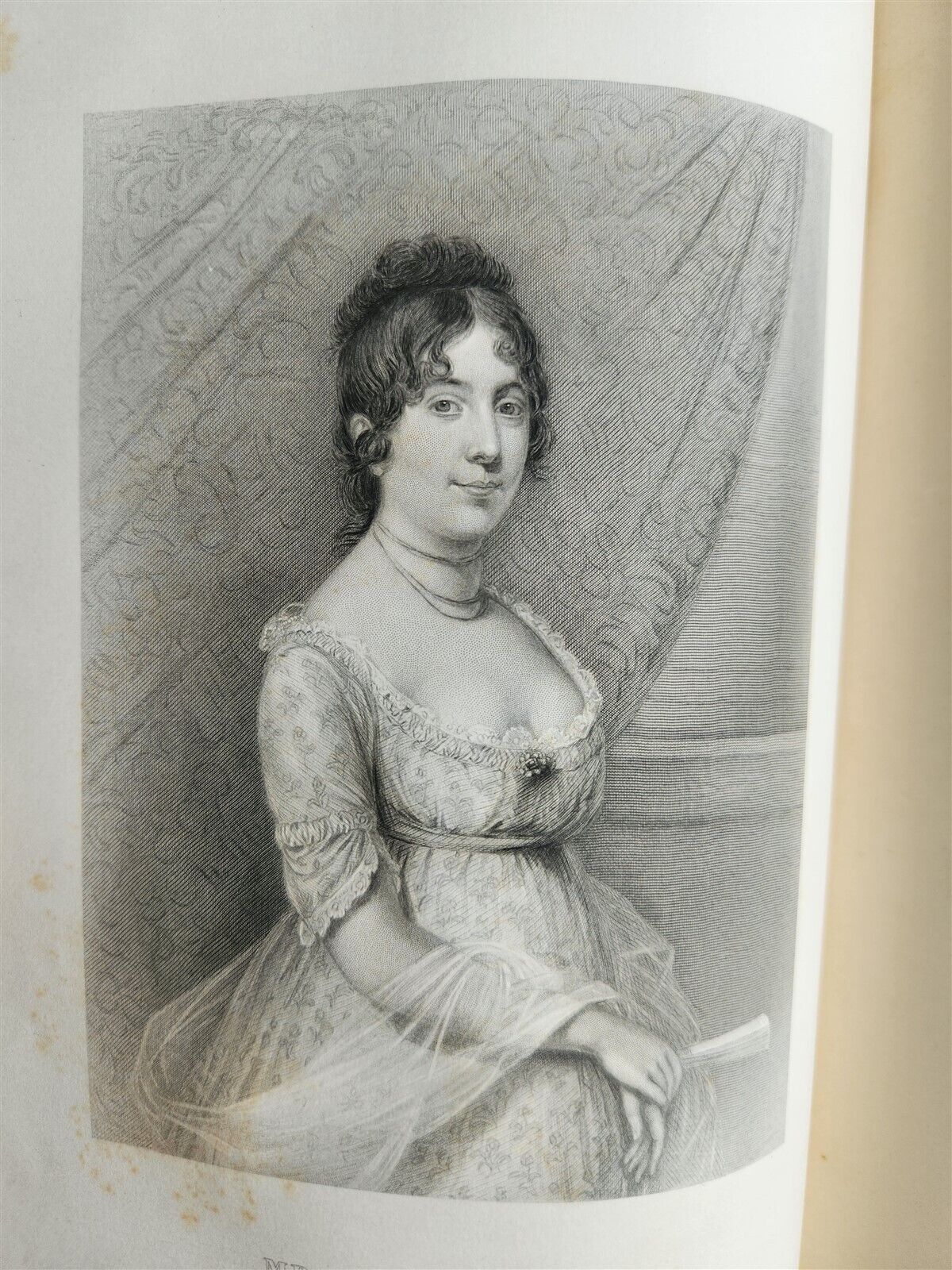 1859 REPUBLICAN COURT AMERICAN SOCIETY by R. GRISWOLD antique WOMEN PORTRAITS