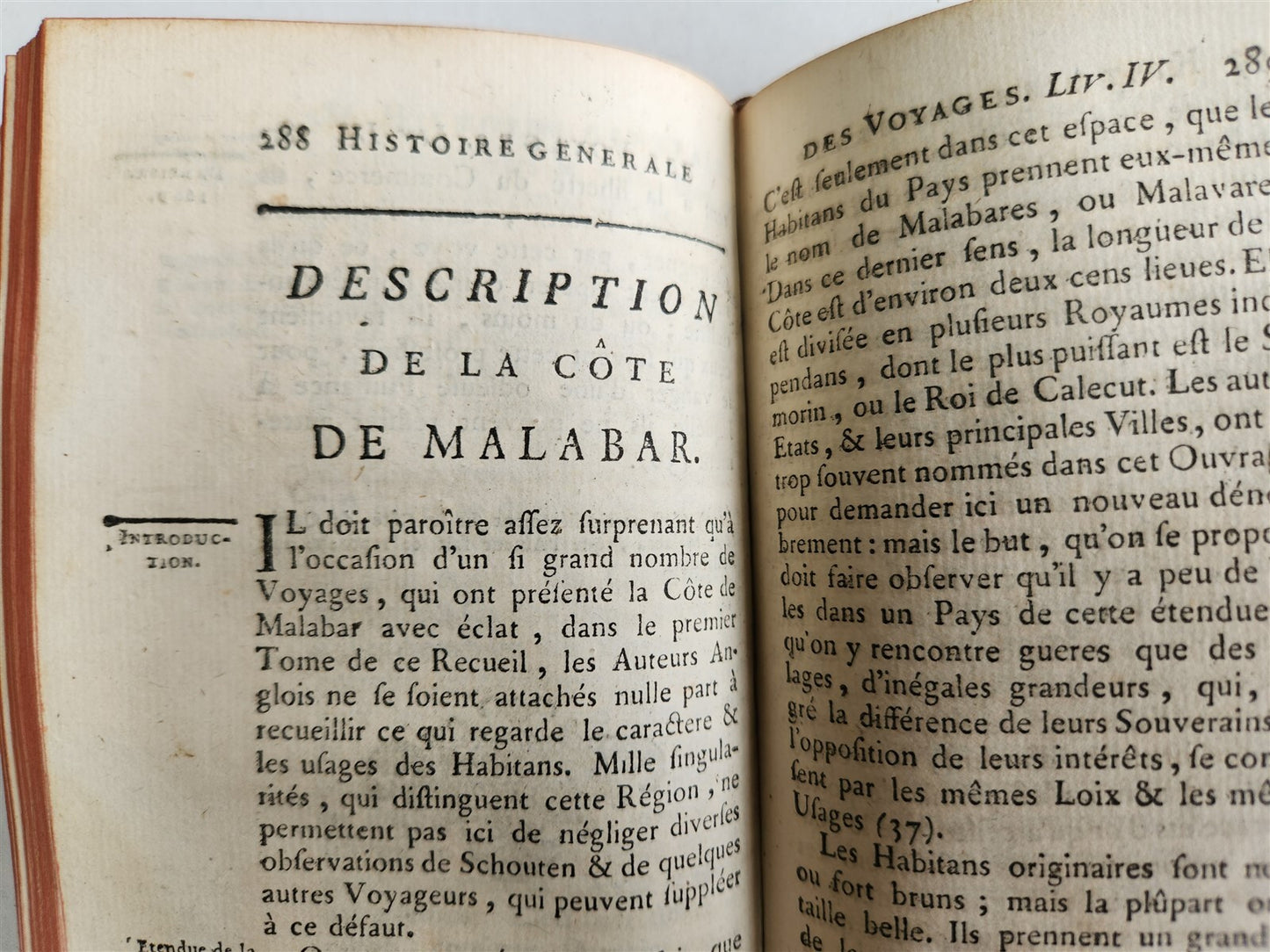 1753 HISTOIRE des VOYAGES antique VOL. 43 PIRATE WILLIAM DAMPIER TRAVELS