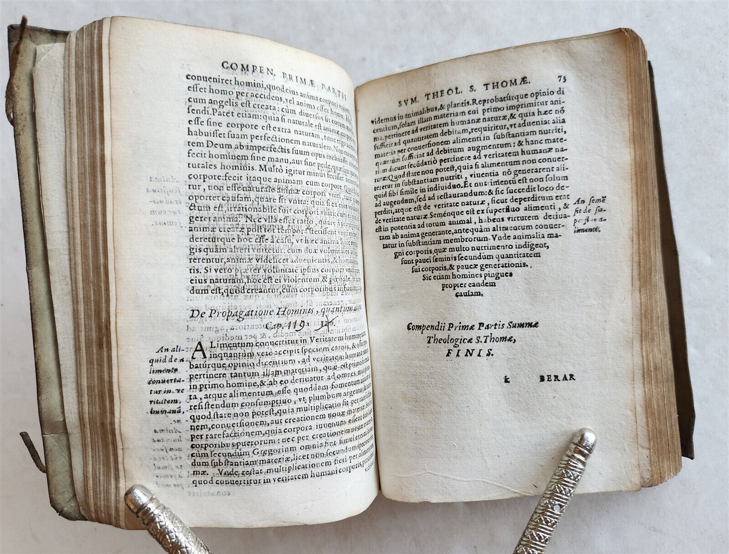 1579 Epitome in Universam Sacrosanctae Theologiae by Bongiovanni antique VELLUM