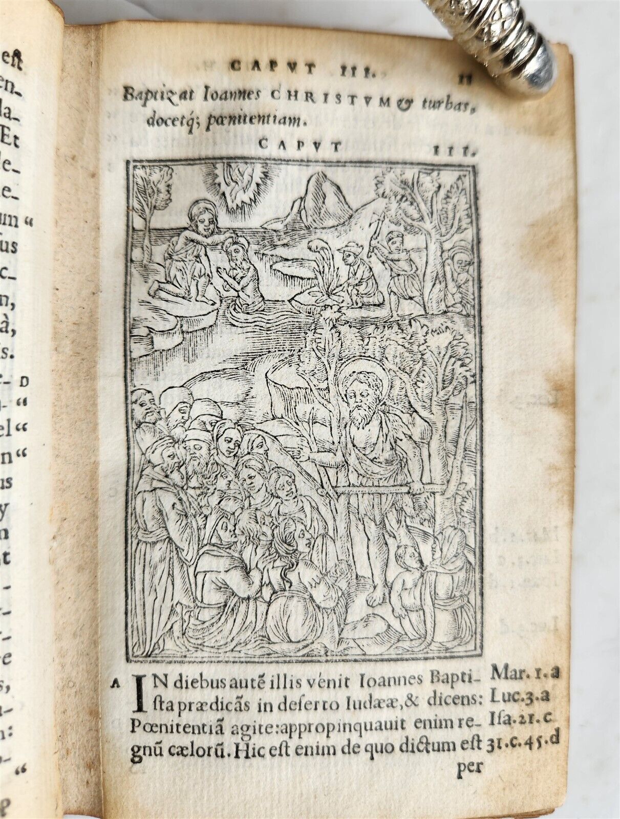 1548 BIBLE IN LATIN ILLUSTRATED antique 16th CENTURY NEW TESTAMENT rare