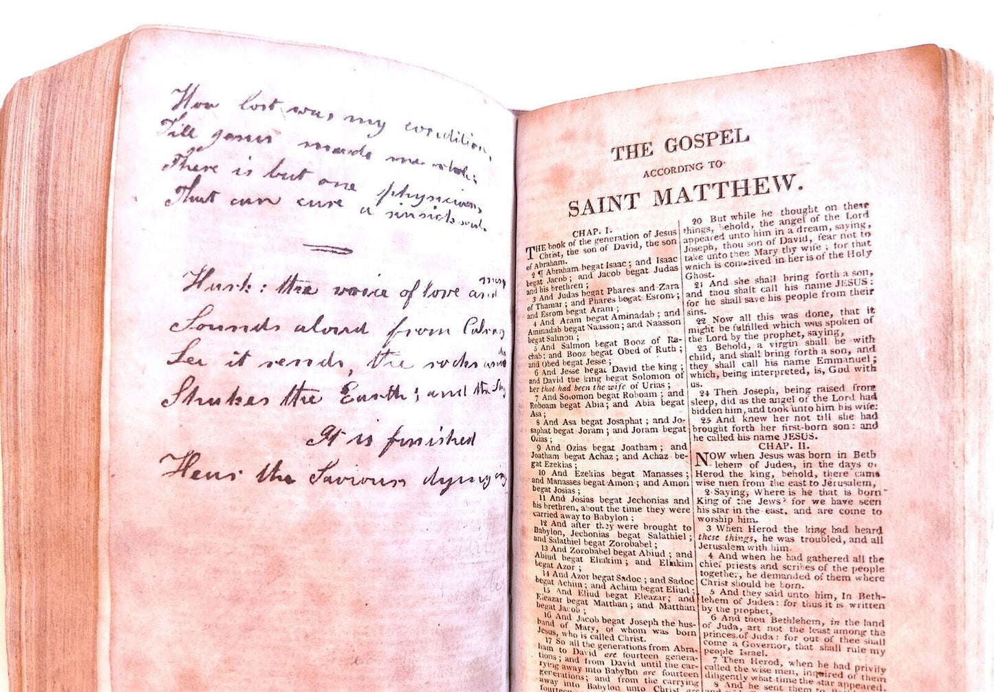 1818 BIBLE in ENGLISH antique BOSTON Americana OLD & NEW TESTAMENT