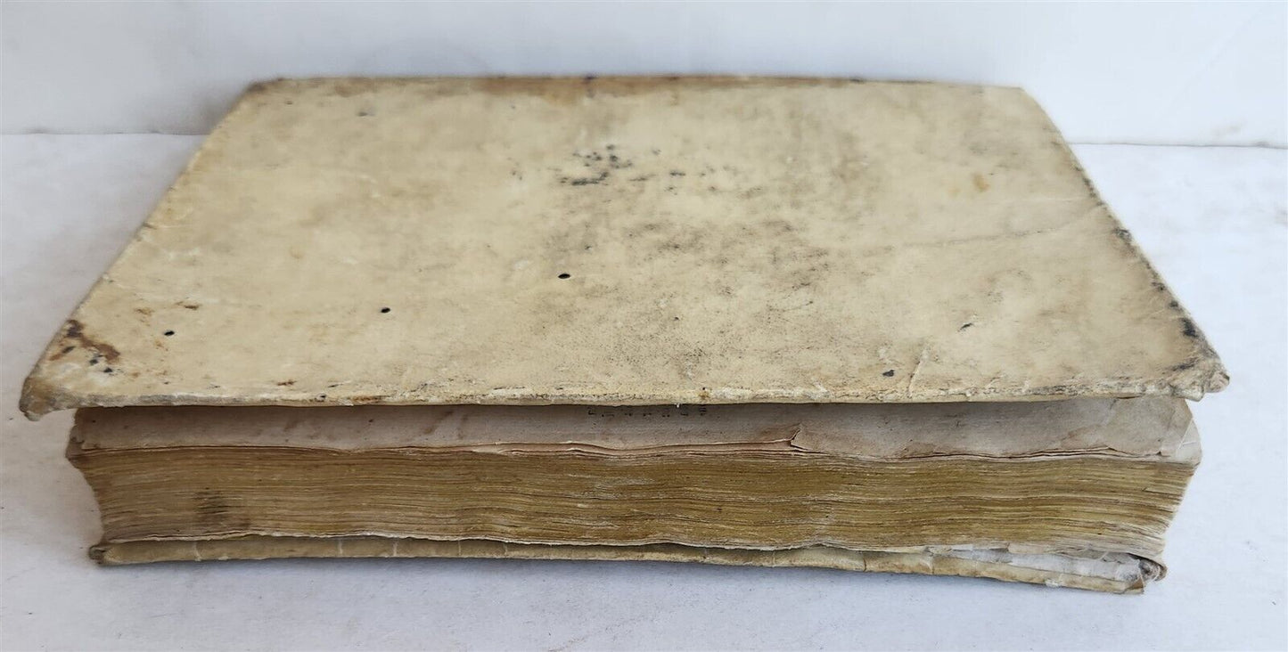 1574 ILLUSTRATED HISTORY of EMPIRES KINGDOMS & NATIONS antique VELLUM in Italian