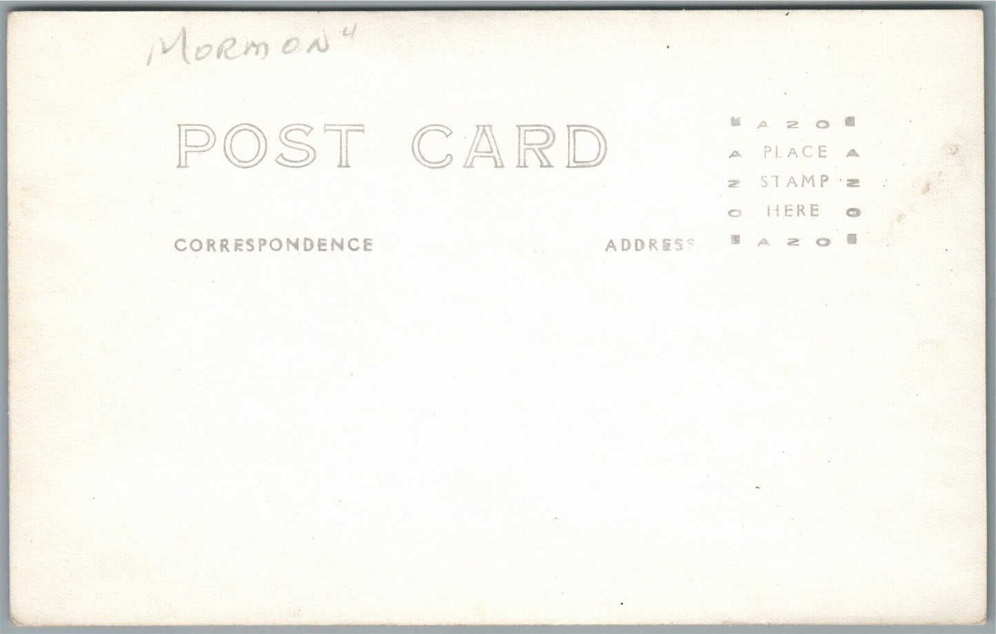 CARTHAGE IL JAIL VINTAGE REAL PHOTO POSTCARD RPPC