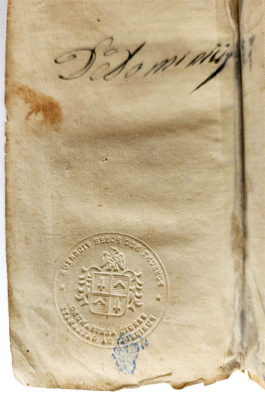 1690 PHILOSOPHIA SCOTI 4 VOLUMES antique VELLUM BOUND