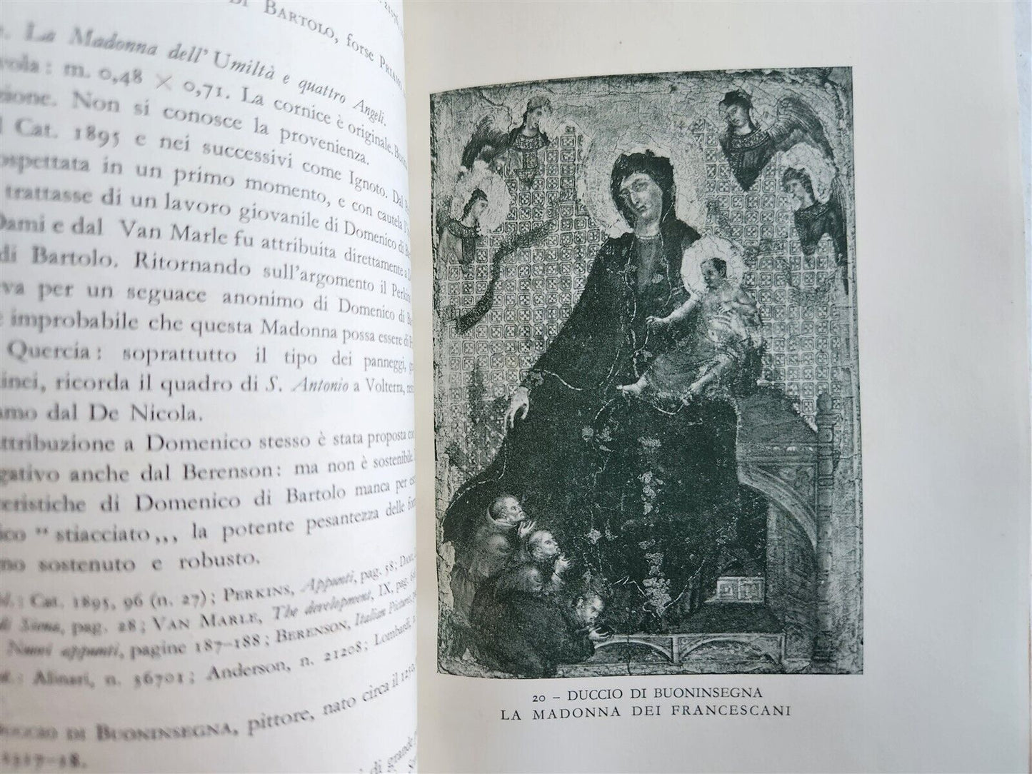 1933 LA REGIA PINACOTECA DI SIENA antique ILLUSTRATED