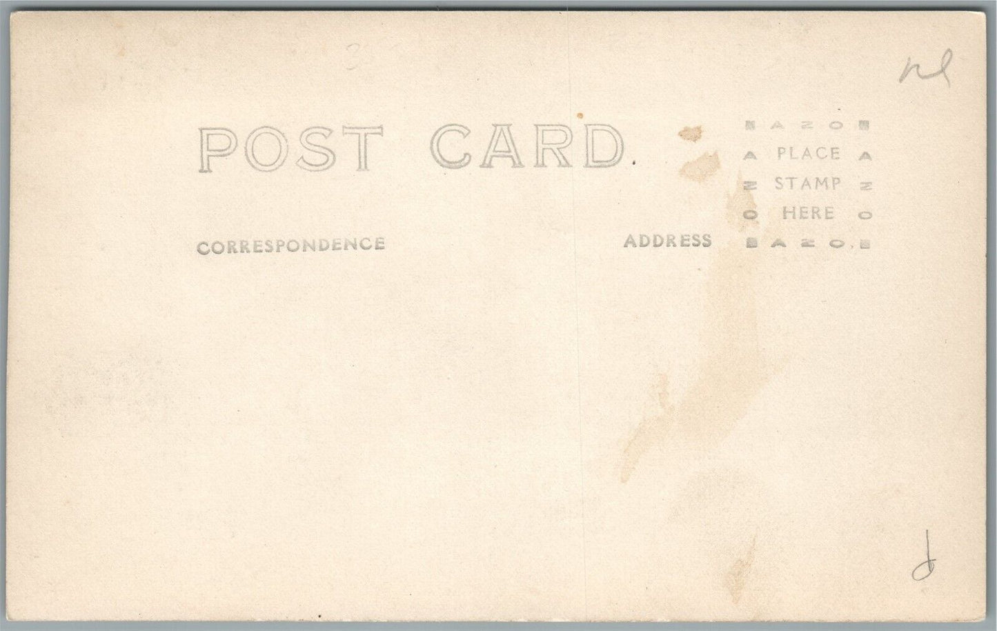 MILFORD ME OVERNIGHT CAMPS THE WIGWAM ANTIQUE REAL PHOTO POSTCARD RPPC