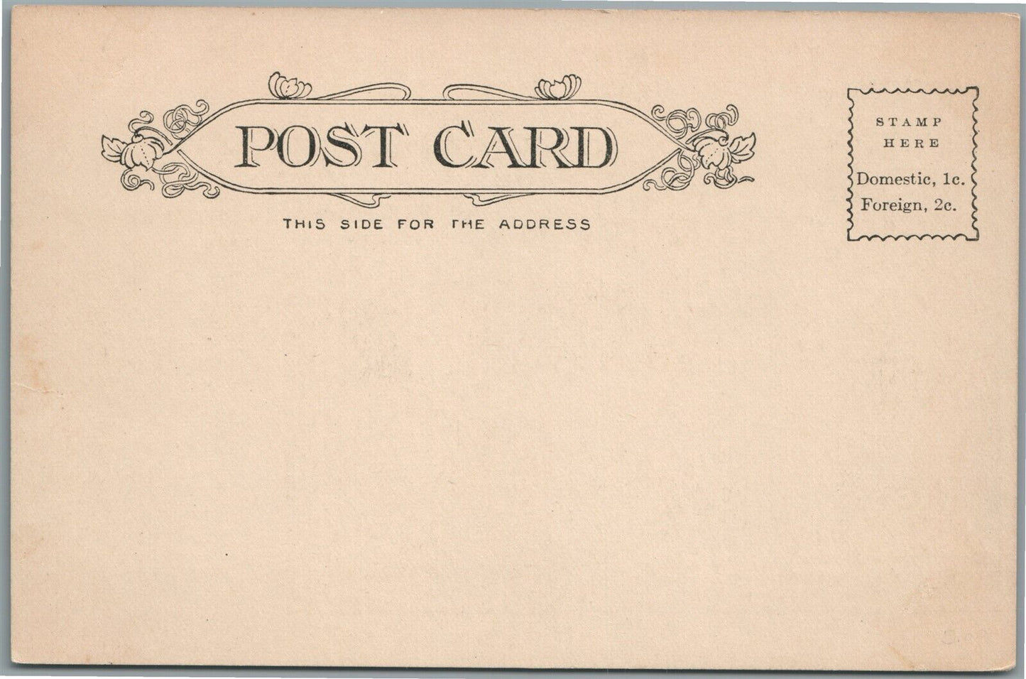 PHILADELPHIA PA BAPTIST TEMPLE ANTIQUE POSTCARD