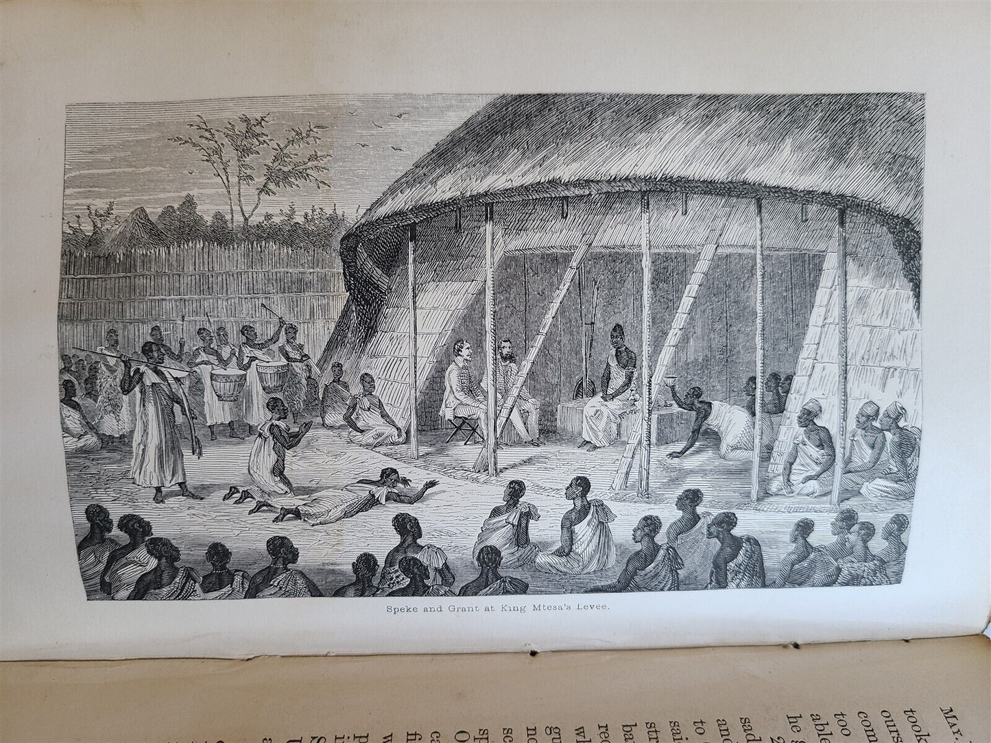 1863 JOURNAL of DISCOVERY of SOURCE of NILE antique ILLUSTRATED in ENGLISH