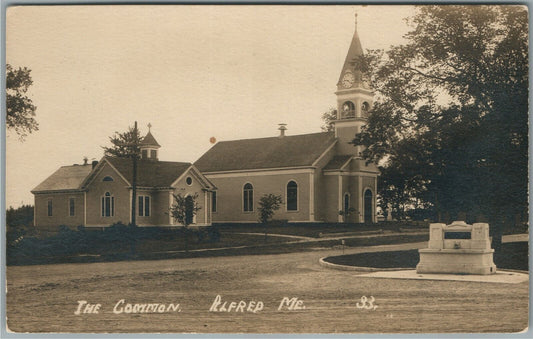 ALFRED ME THE COMMON ANTIQUE REAL PHOTO POSTCARD RPPC