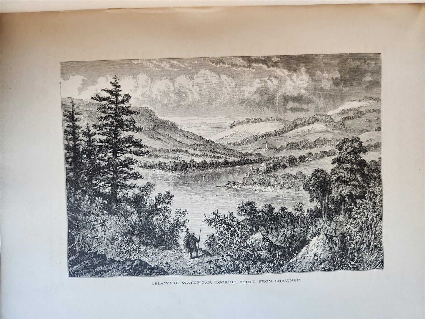 1874 PICTURESQUE AMERICA by WILLIAM BRYANT 2 FOLIO VOLUMES ILLUSTRATED antique