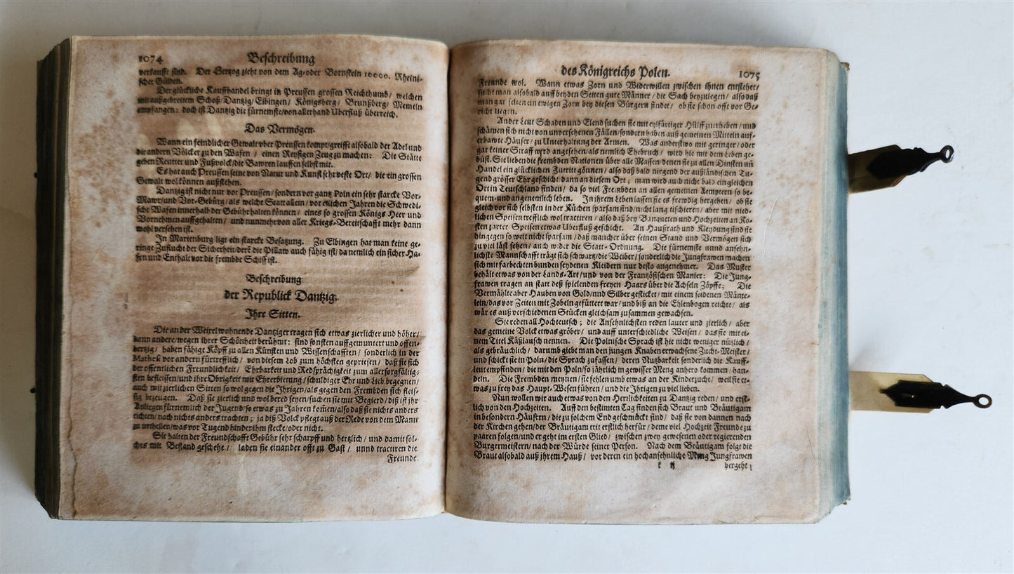 1658 ORBIS LUMEN et ATLANTIS antique DESCRIPTION of the WORLD incl. AMERICA