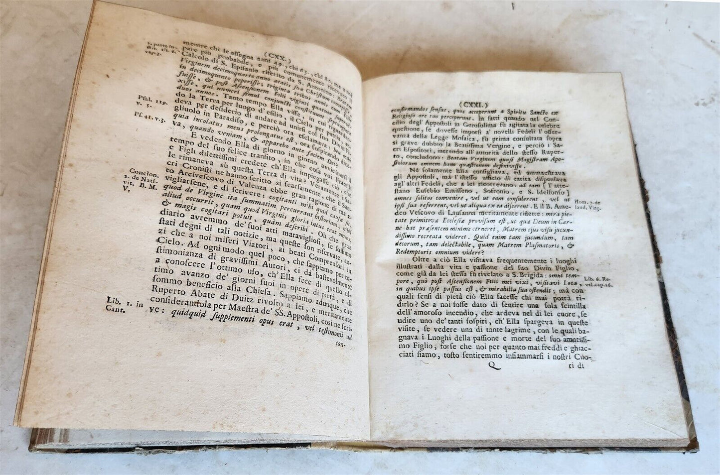 1739 OMELIE DETTE DA ALESSANDRO BORGIA antique RARE SERMONS