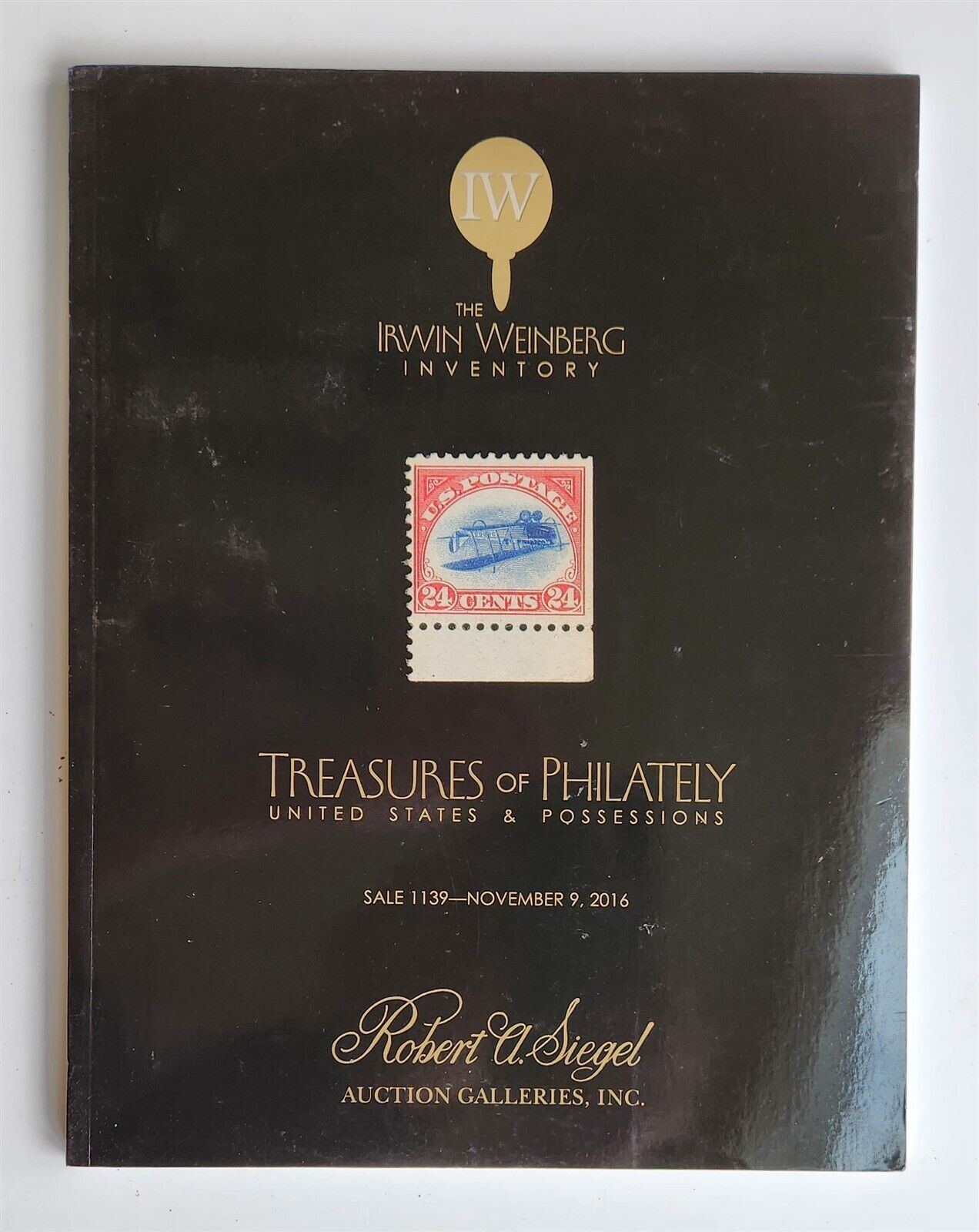 PHILATELIC ROBERT SIEGEL AUCTION CATALOG STAMPS TREASURES of PHILATELY 2016
