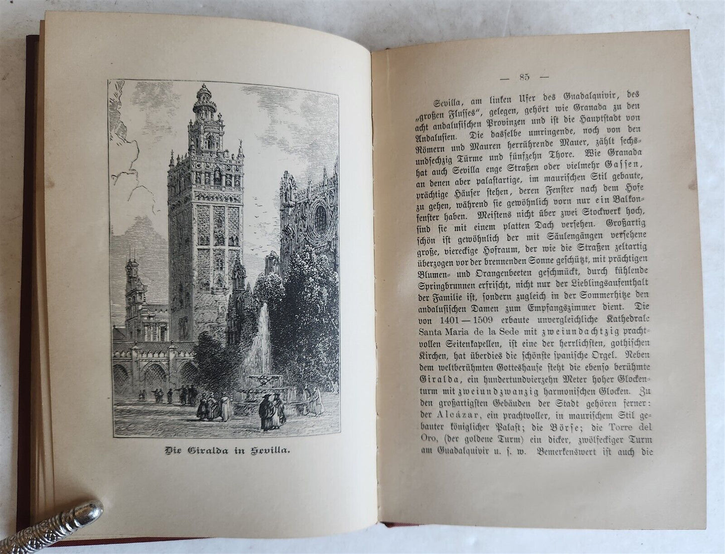1884 GRANADA by A. STEEN antique