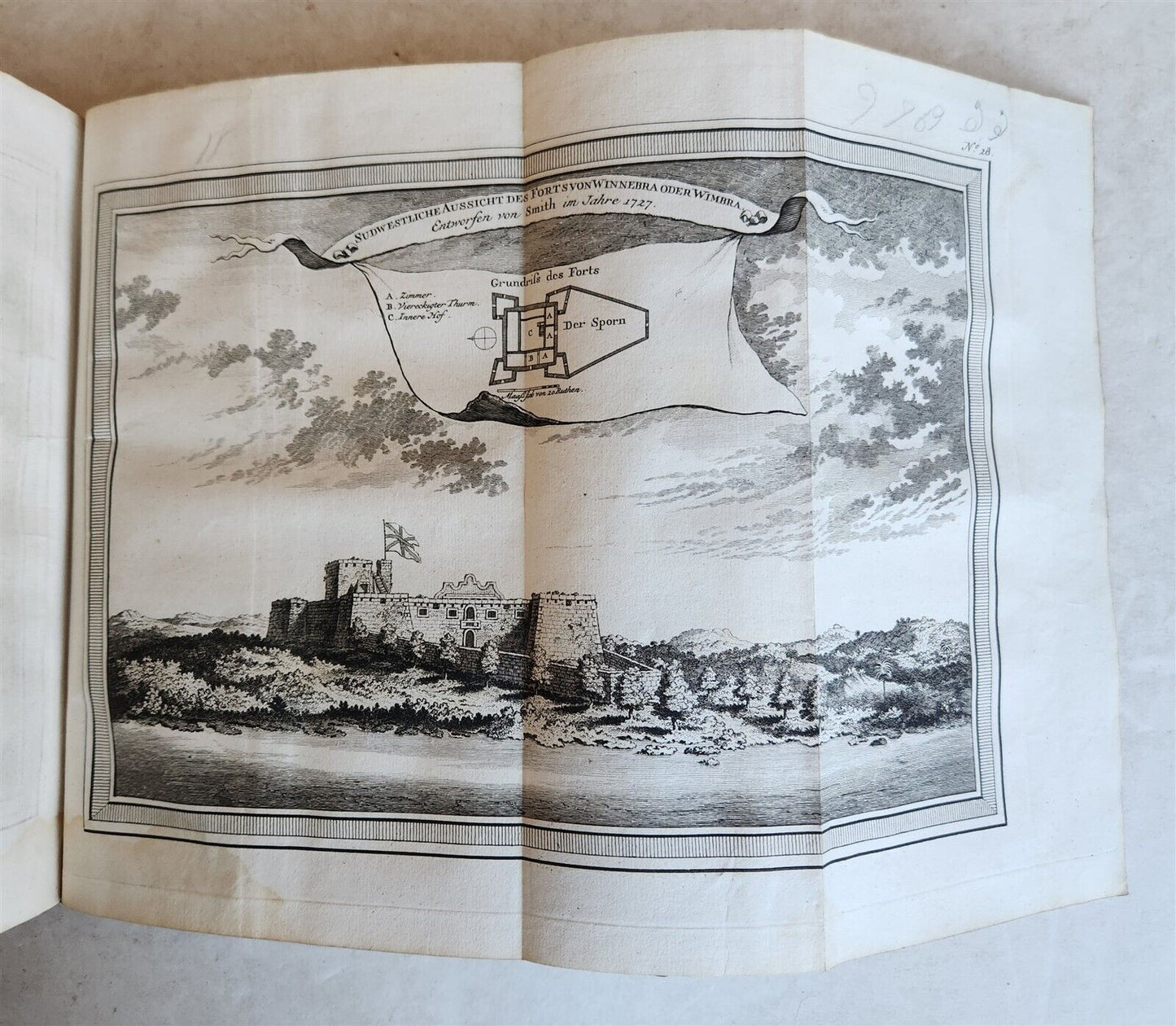 1748 HISTORY of TRAVELS Guinea Benin & Sierra Leone antique ILLUSTRATED