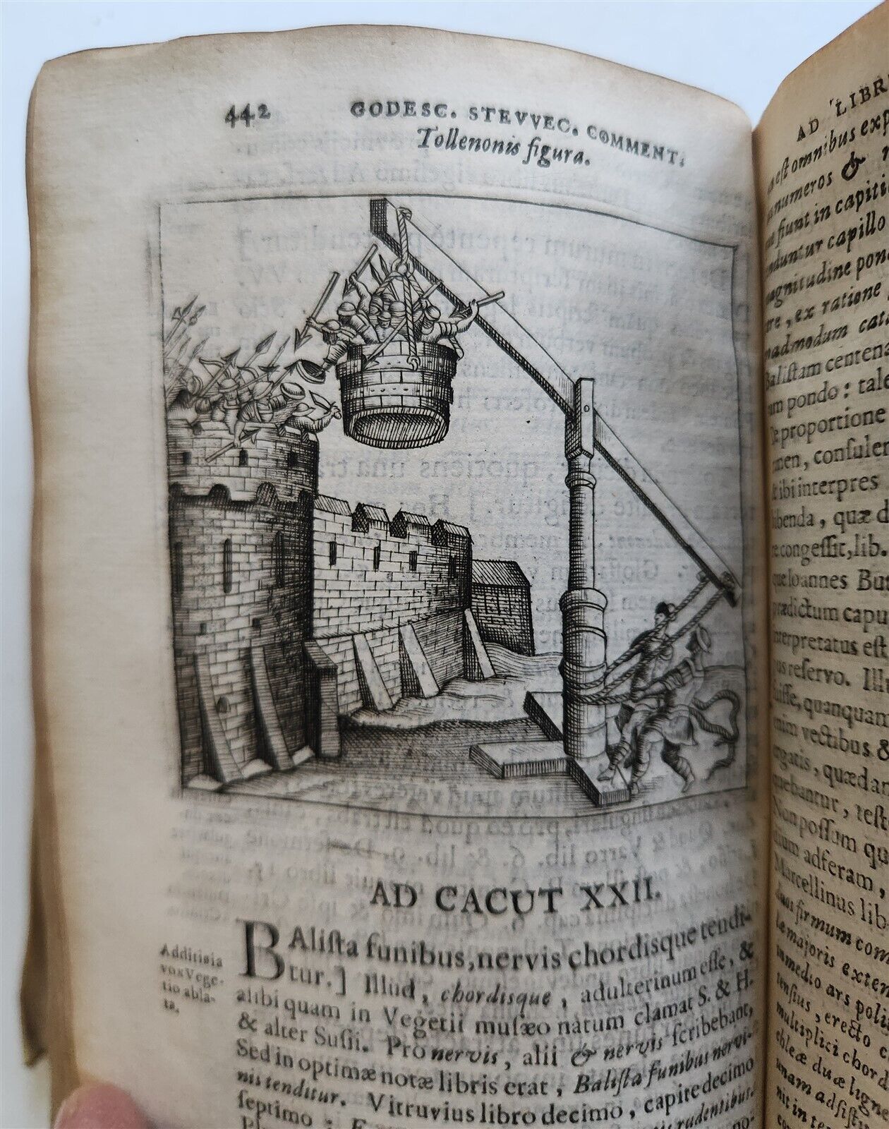 1670 MILITARY HISTORY ILLUSTRATED antique VELLUM BOUND