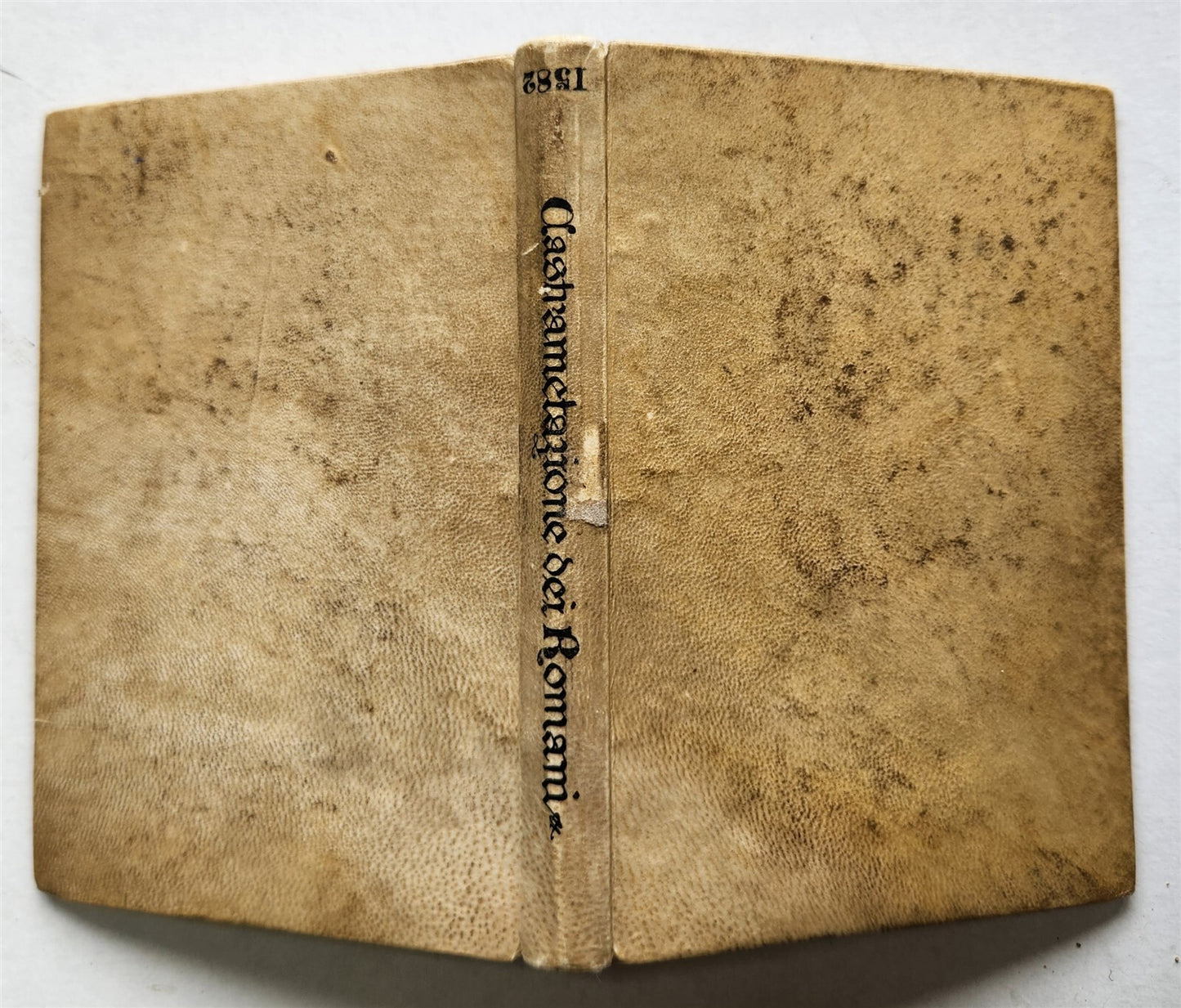 1583 TURKISH & ROMAN MILITARY antique ILLUSTRATED OTTOMAN EMPIRE vellum binding