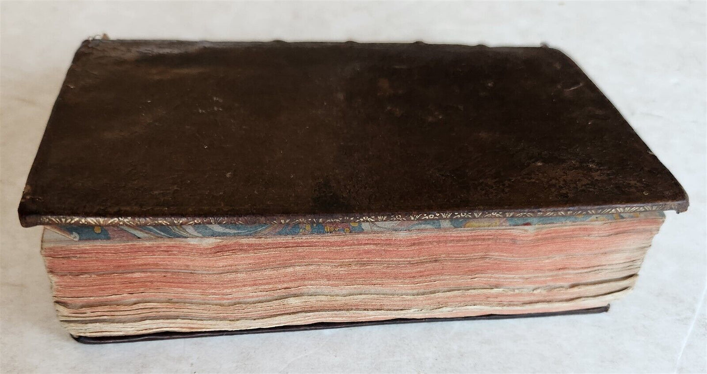 1726 HISTORY of FRANCE ILLUSTRATED w/ PORTRAITS of FRENCH KINGS S antique