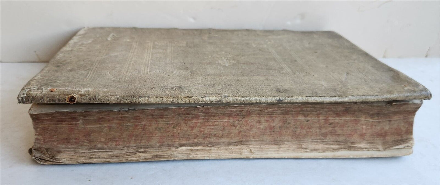 1742 NUMISMATIC ILLUSTRATED FOLIO medal collection of Queen of Sweden antique