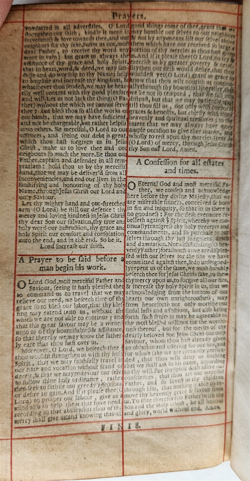 1681 BIBLE in ENGLISH antique FINBE ORIGINAL BINDING Old & New Testament