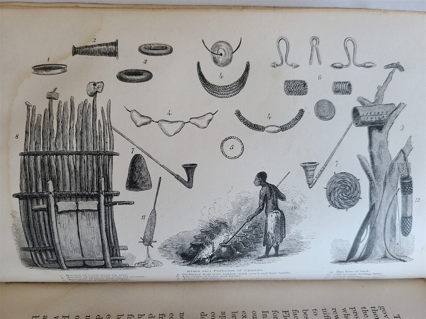 1863 JOURNAL of DISCOVERY of SOURCE of NILE antique ILLUSTRATED in ENGLISH