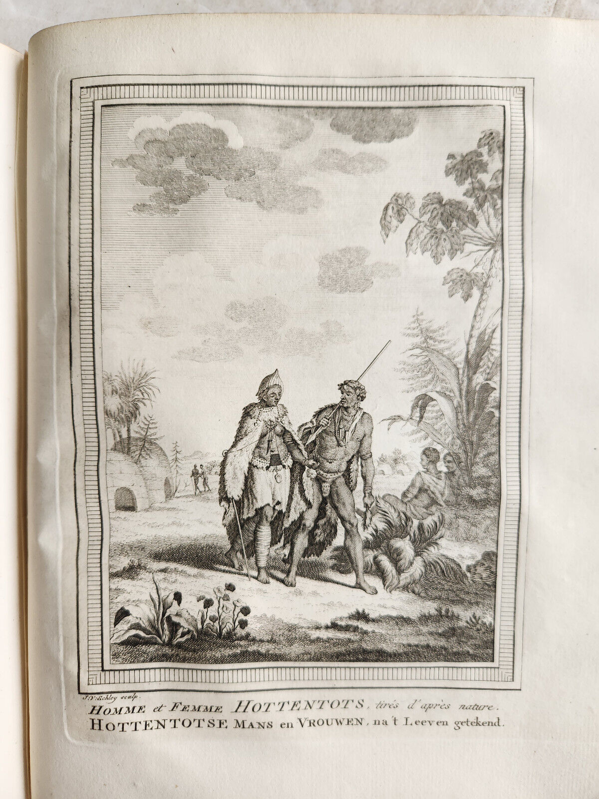 1748 TRAVELS TO AFRICA antique Histoire generale des voyages ILLUSTRATED Vol. 6