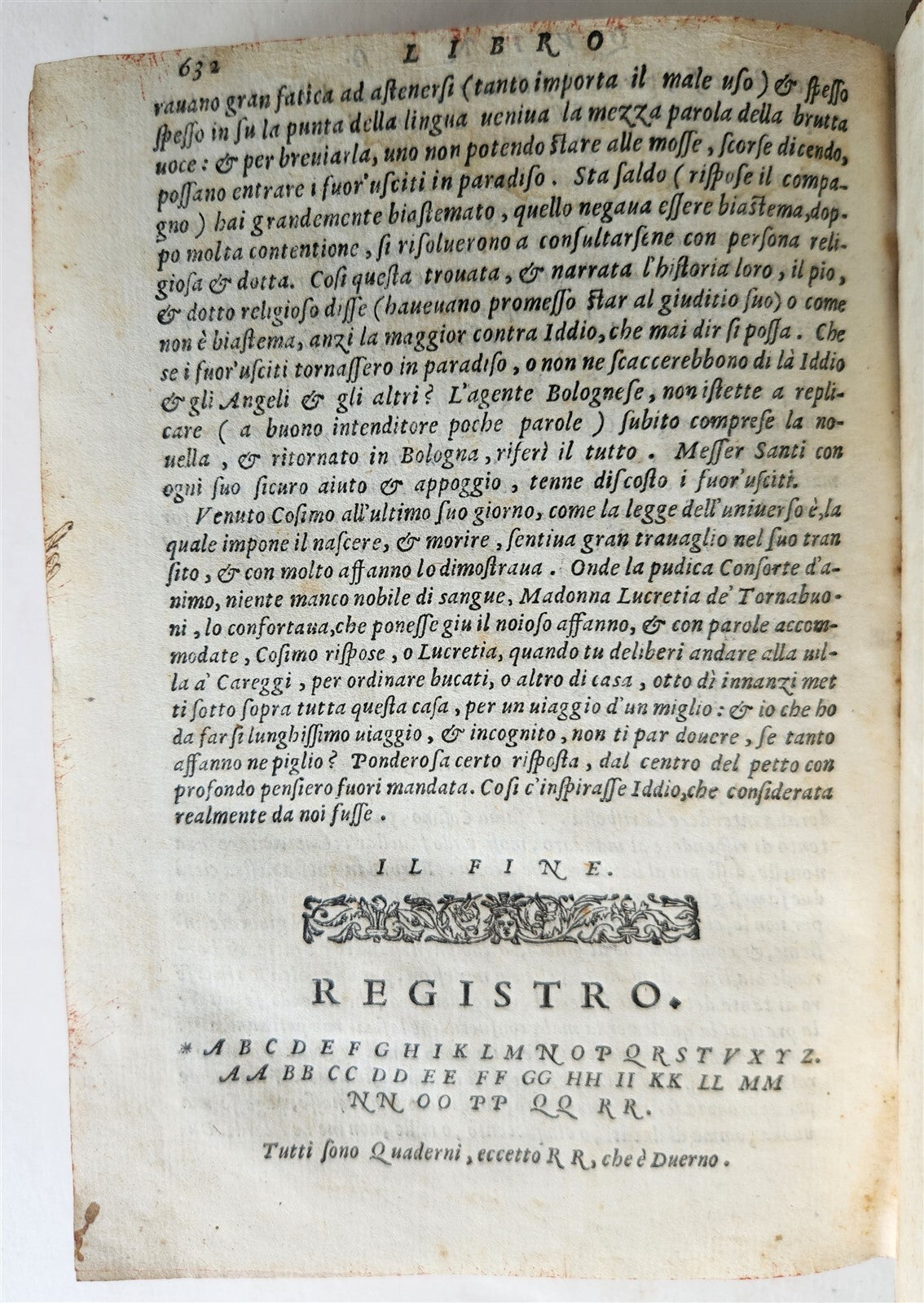 1566 PLUTARCH antique 16th CENTURY in ITALIAN Apoftemmi di Plutarco