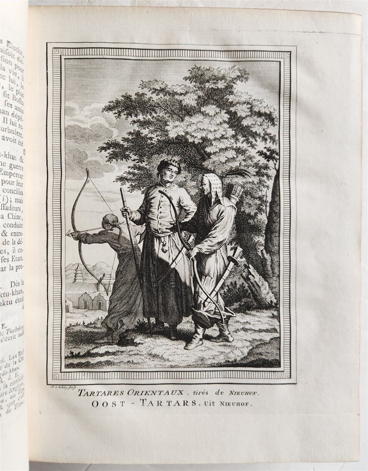1749 TRAVELS TO CENTRAL ASIA & CHINA antique Histoire generale des voyages vol.9