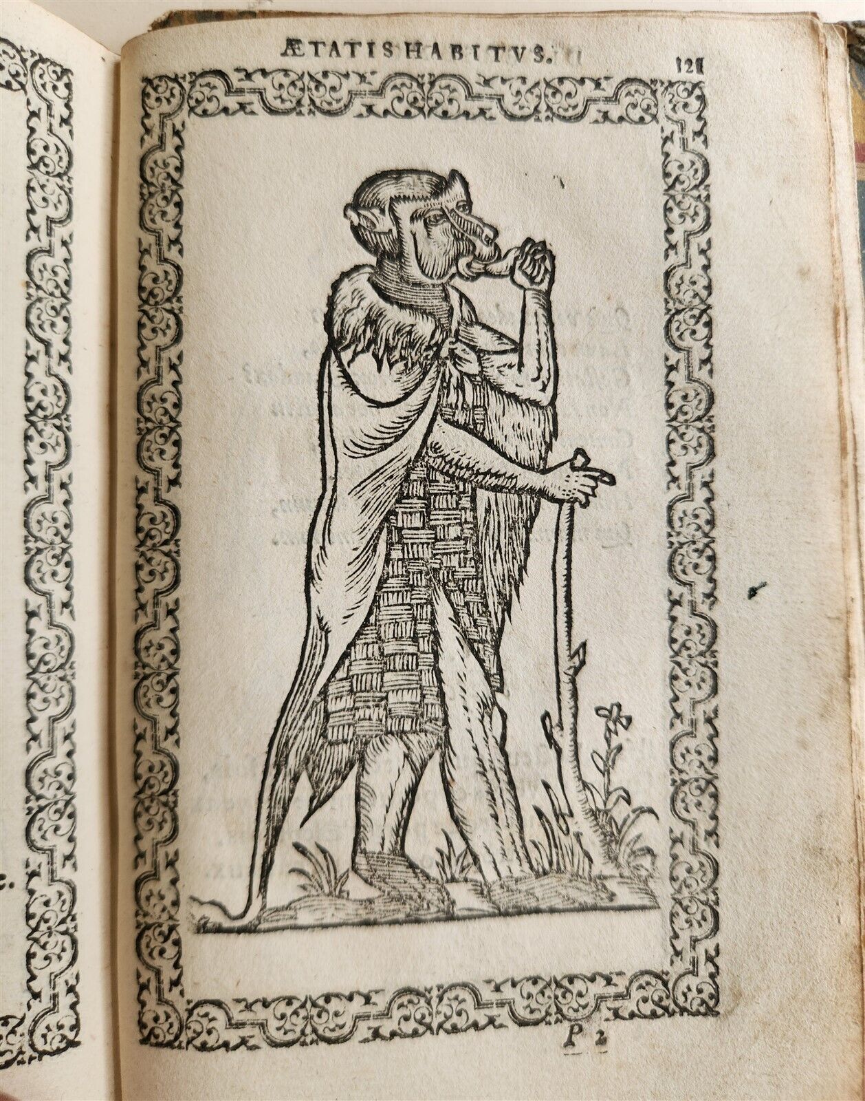 1572 FAMOUS COSTUME WORK Jacobi Sluperii antique ILLUSTRATED w/119 WOODCUTS RARE