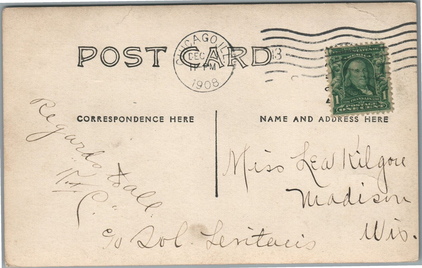 CHICAGO IL JACKSON PARK FIELD MUSEUM ANTIQUE REAL PHOTO POSTCARD RPPC