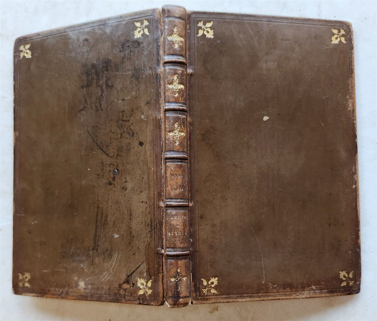 1630 THEATRE PLAY La Fillis de Scire antique IN FRENCH decorative binding